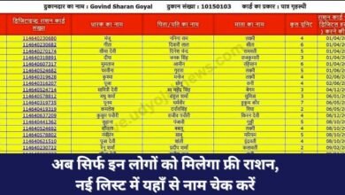 Free Ration Card New List